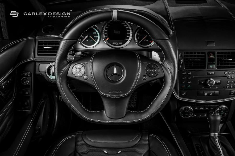 Панель приборов Mercedes-Benz C63 AMG by Carlex Design 2017 года  (фото 5 из 15)